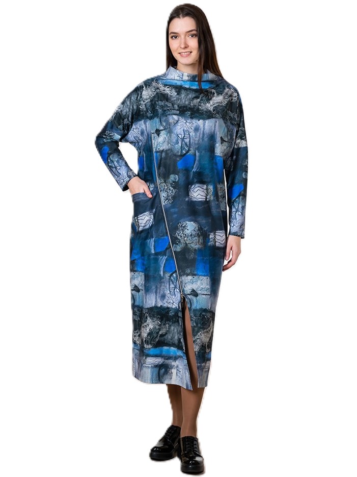 Фото Женская одежда, -Платья и сарафаны Трикотажное платье премиум качества MAX EXPROMT 