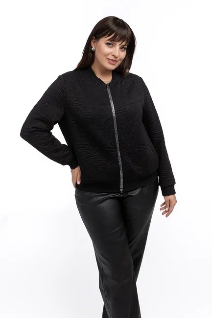 Фото Женская одежда, -Толстовки, худи, свитшоты Бомбер ASV 3010 56 размер