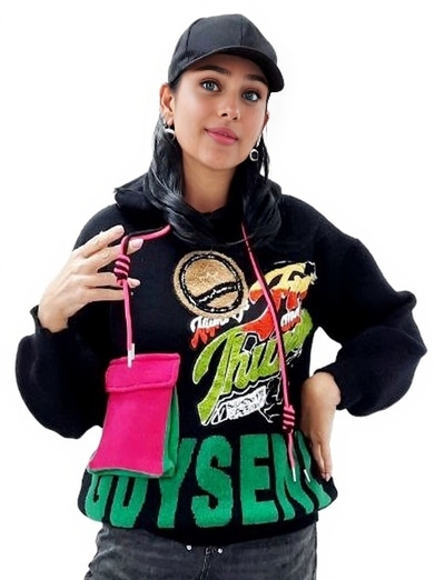 Фото Женская одежда, -Свитера, Джемперы, Пуловеры Тёплый трикотажный джемпер Yakov Fashion 