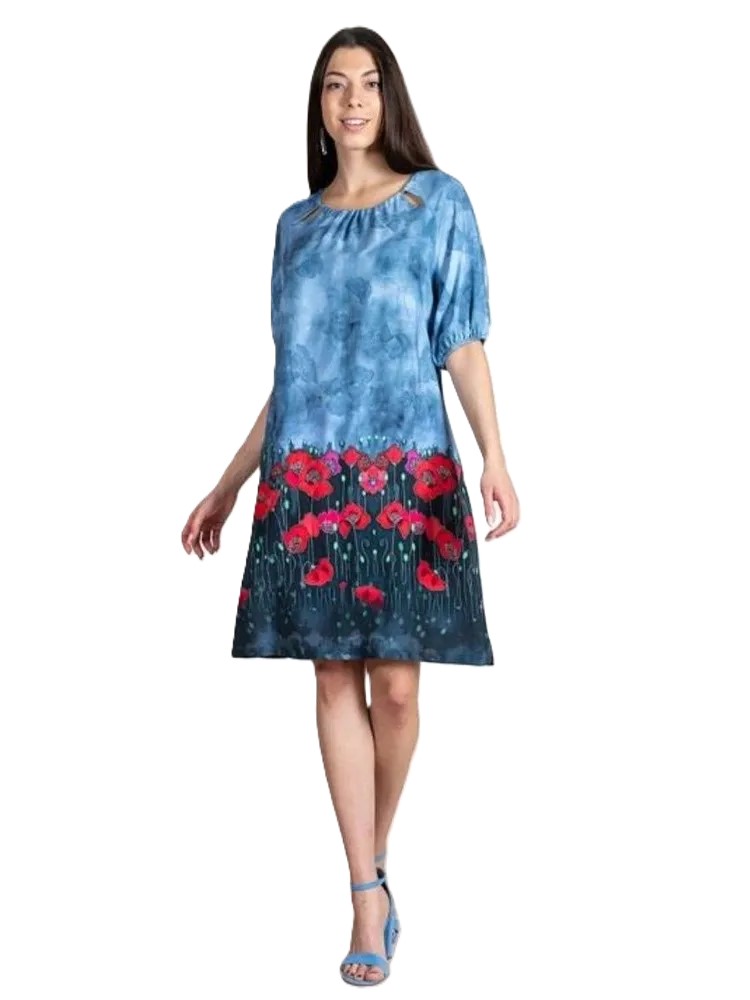 Фото Женская одежда, -Платья и сарафаны Платье штапельное MAXEXPROMT 46 размер