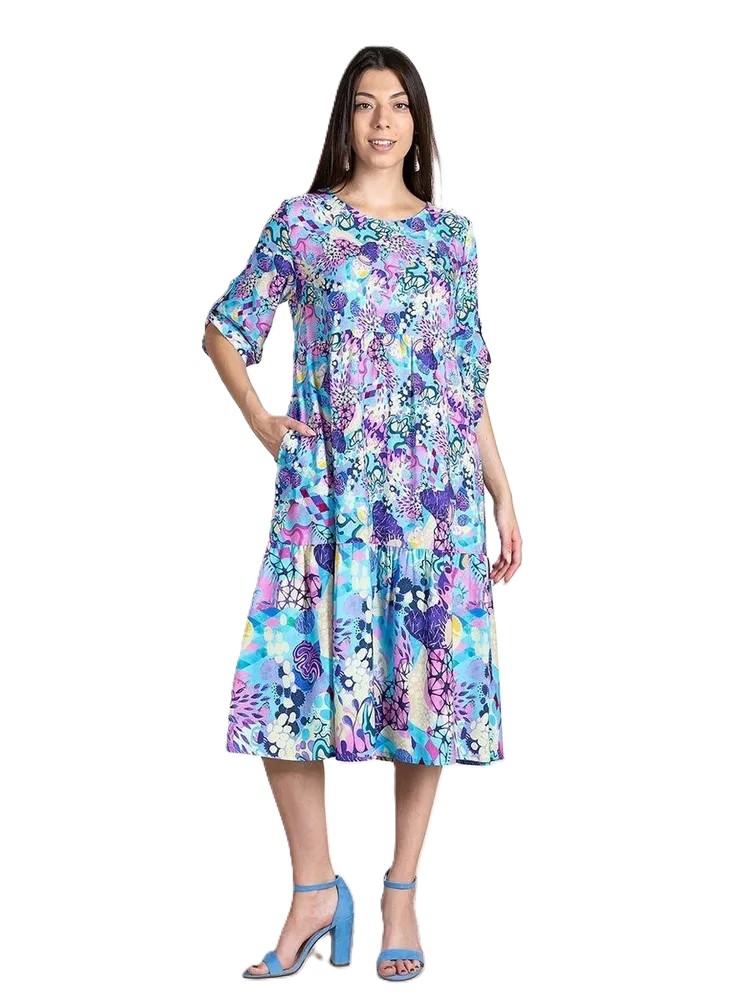 Фото Женская одежда, -Платья и сарафаны Платье штапельное MAXEXPROMT 46 размер