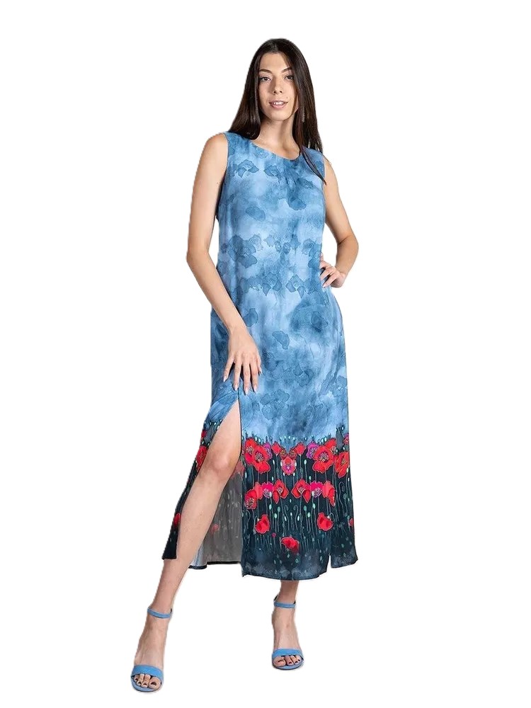 Фото Женская одежда, -Платья и сарафаны Платье штапельное MAXEXPROMT 46 размер