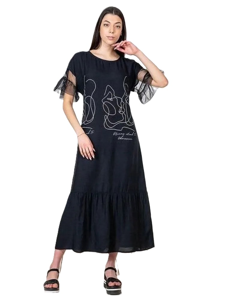 Фото Женская одежда, -Платья и сарафаны Платье штапельное MAXEXPROMT 