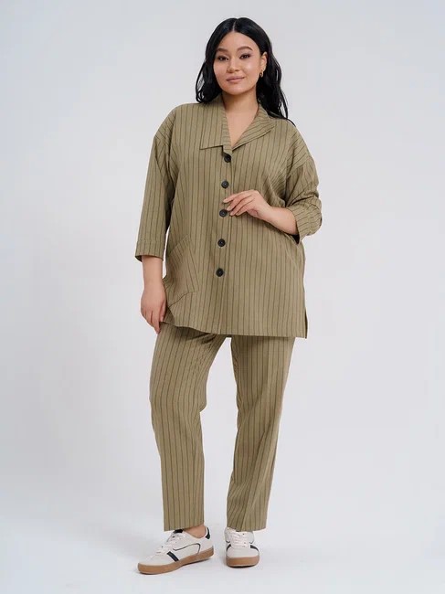 Фото Женская одежда, -Деловые костюмы Комплект женский LEOL' style 8808-7 54 размер