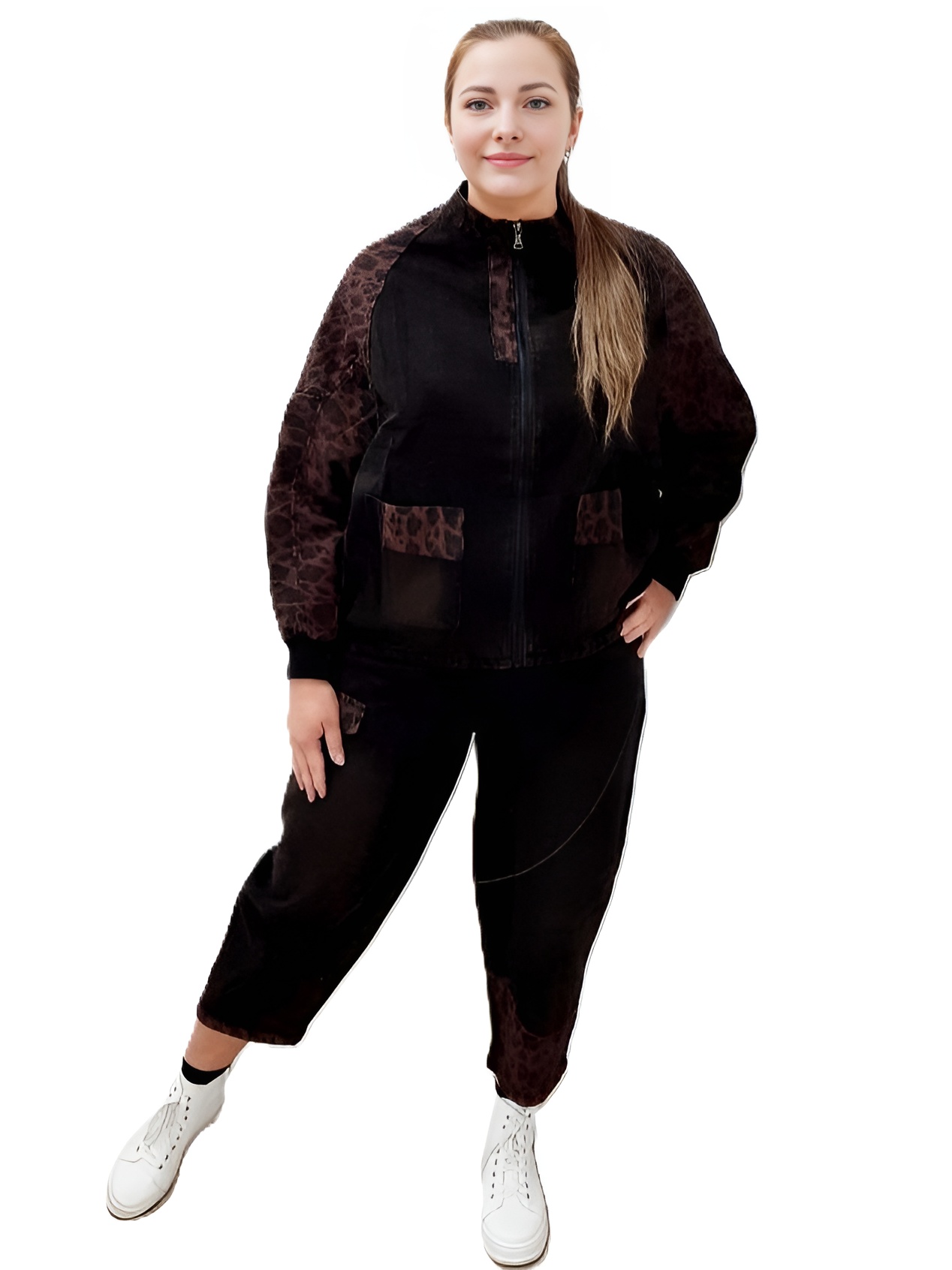 Фото Женская одежда, -Комплекты женские Костюм джинсовый XJ