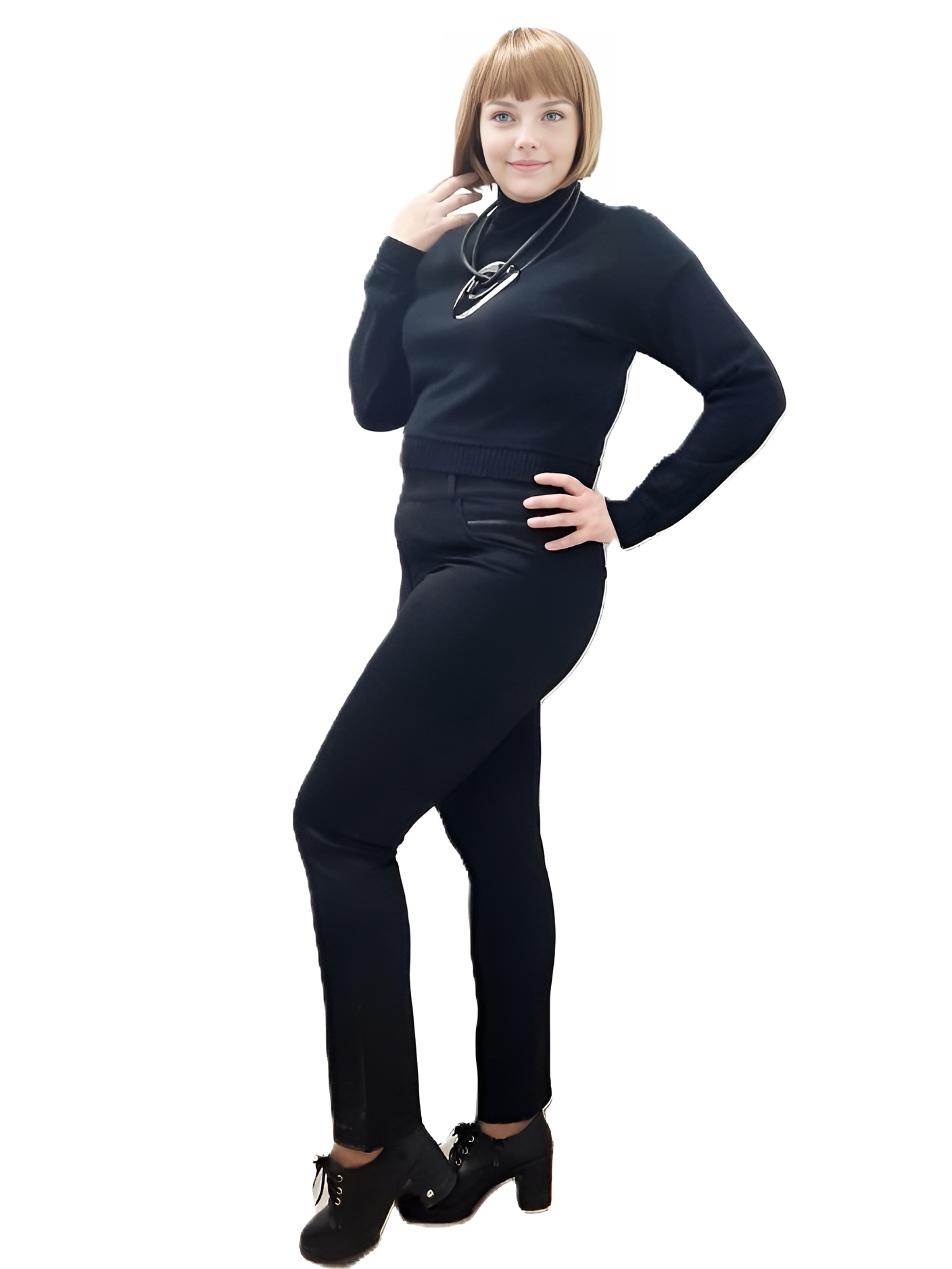 Фото -Брюки и джинсы Утепленные брюки на зиму от JEAFLOWER