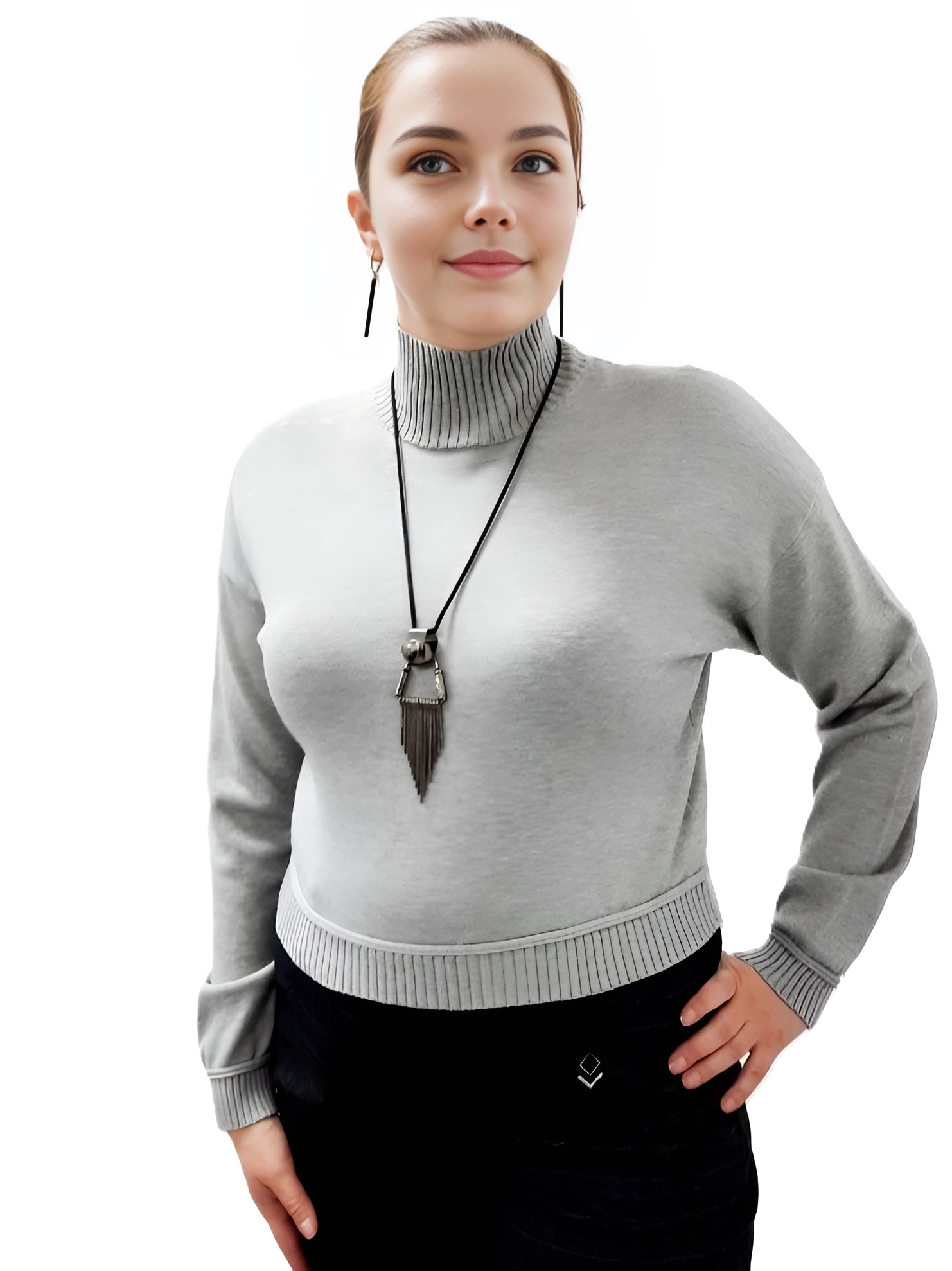 Фото Женская одежда, -Свитера, Джемперы, Пуловеры Свитер GERBERA 46-52 размер