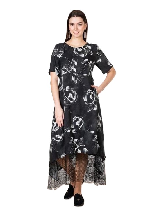 Фото Женская одежда, -Платья и сарафаны Платье штапельное MAXEXPROMT 58 размер