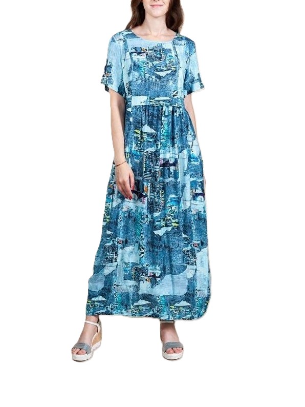 Фото Женская одежда, -Платья и сарафаны Платье штапельное MAXEXPROMT 48 размер