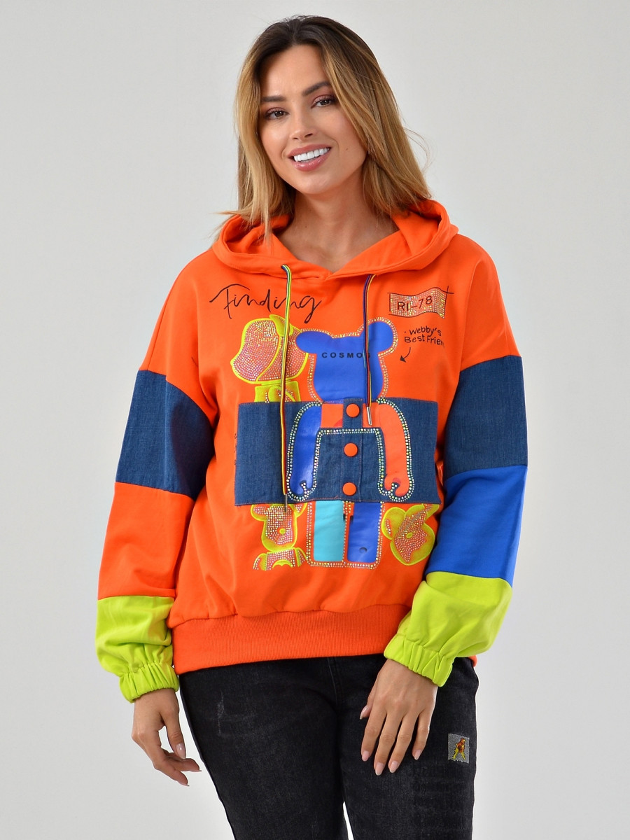 Фото -Толстовки, худи, свитшоты Яркая толстовка