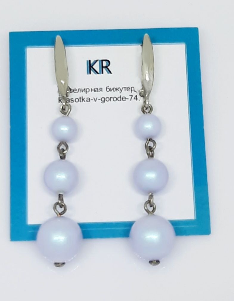 Фото ---Серебро Серьги Berry