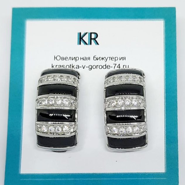 Фото ---Серебро Серьги Unicatto