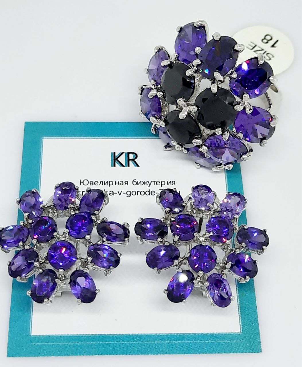 Фото -Ювелирная бижутерия Комплект Mysterious Girl