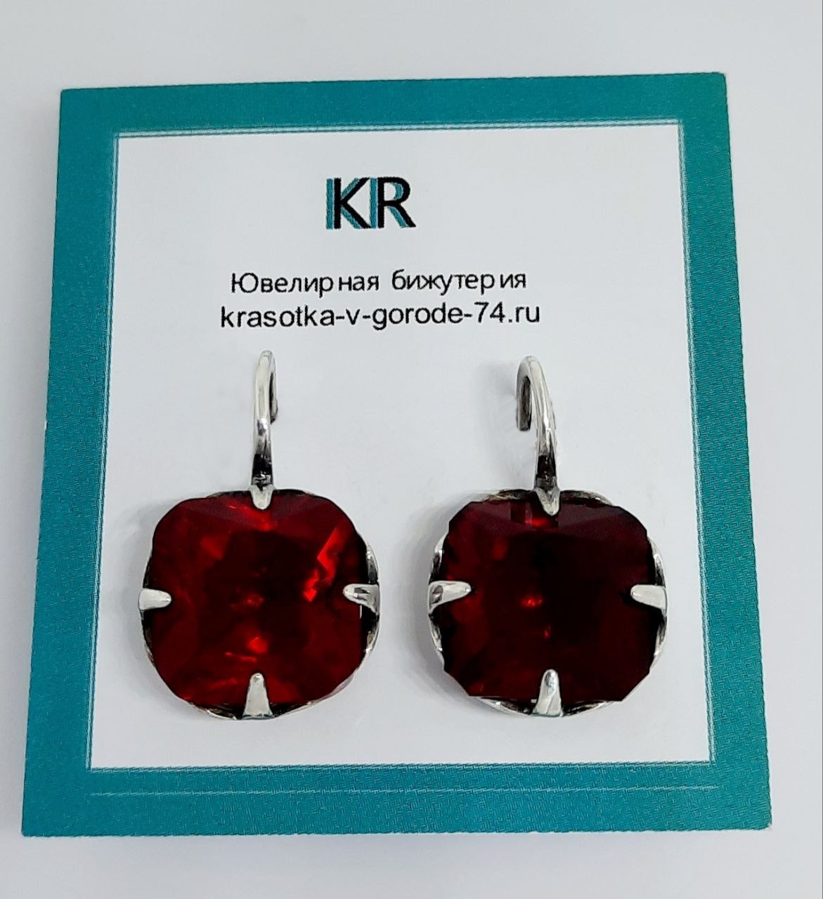 Фото ---Серебро Серьги Solerra