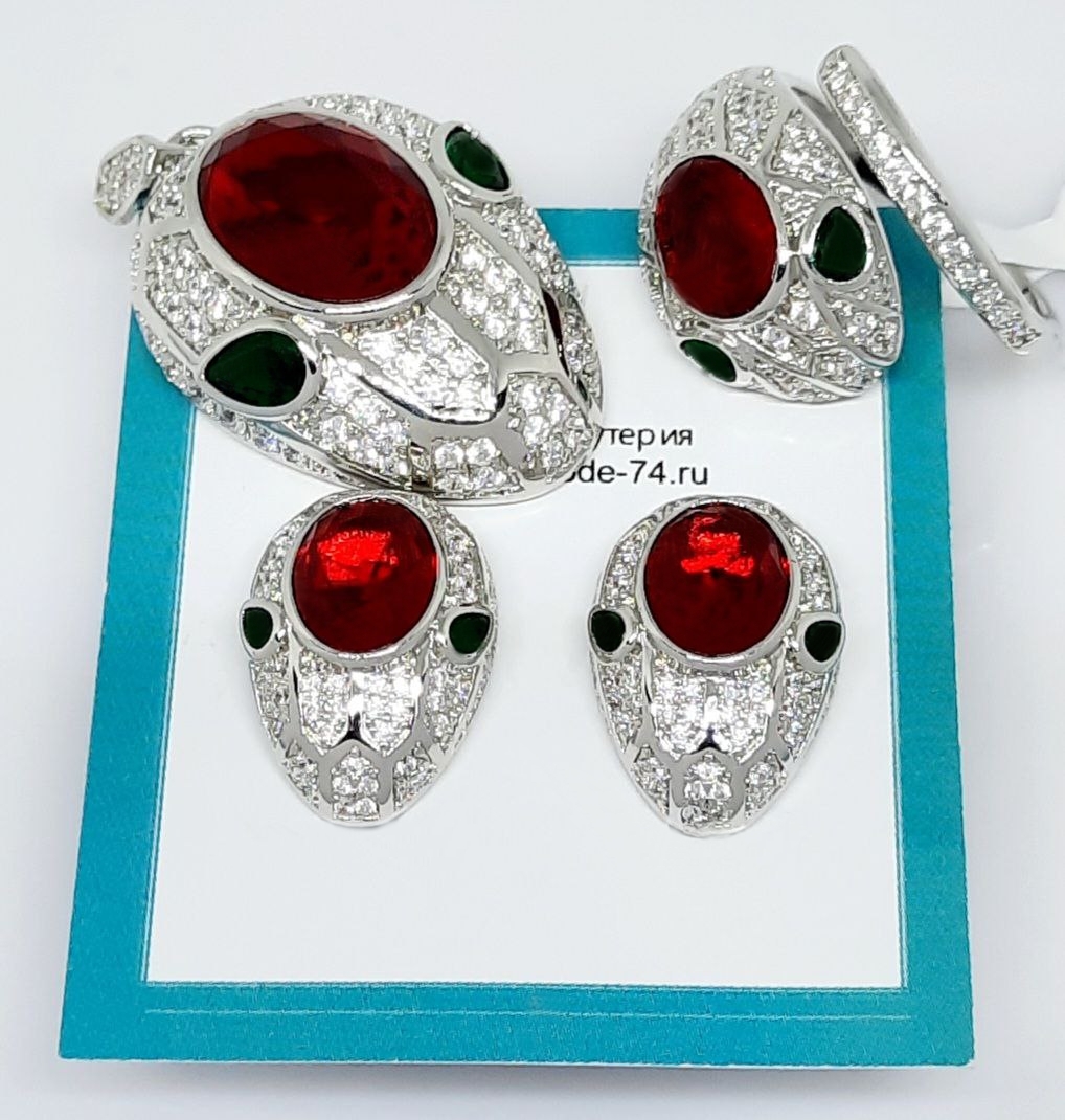 Фото -Ювелирная бижутерия Комплект Snake