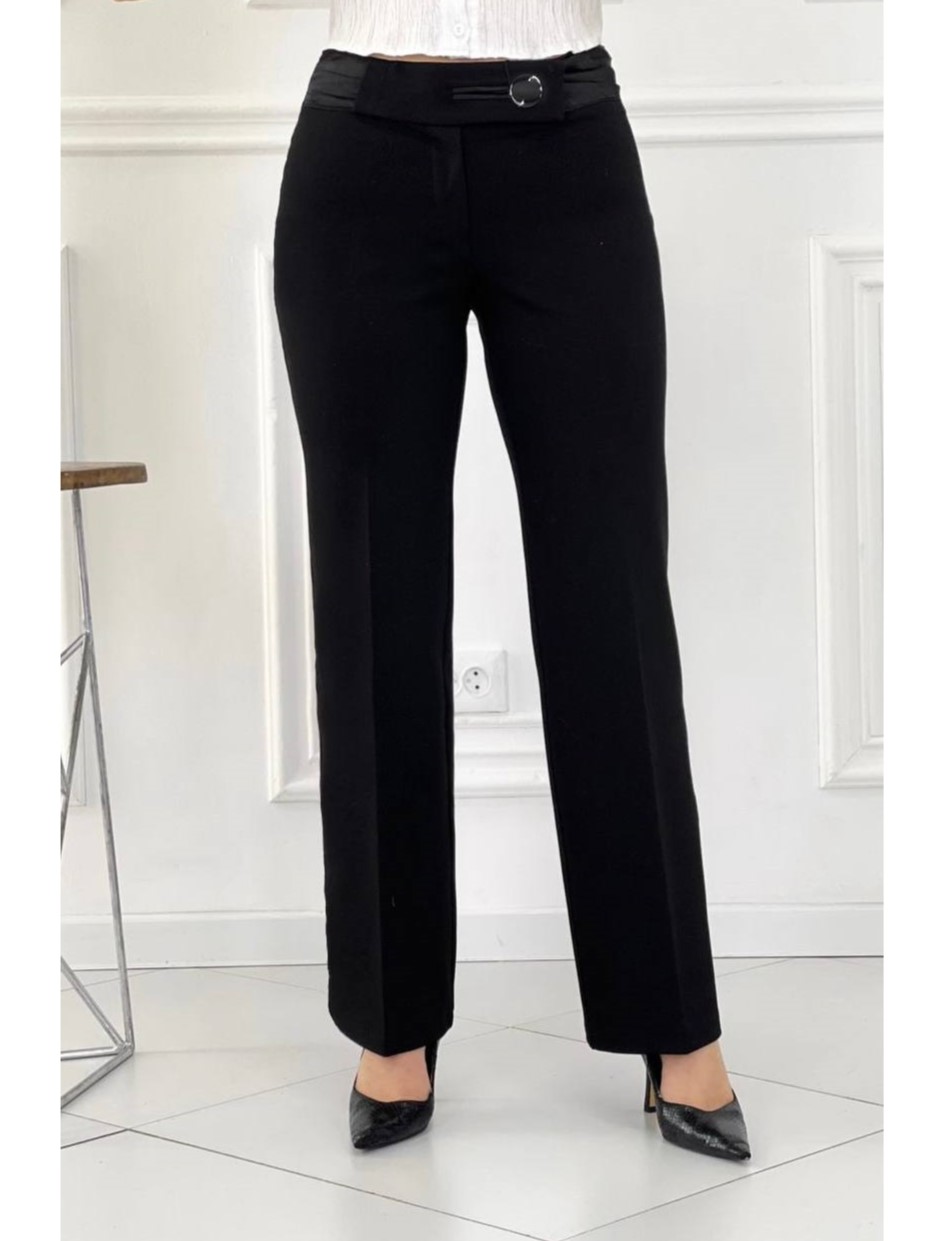 Фото -Брюки и джинсы Брюки Валерия 019 модель из плотного брючного трикотажа 56 размер