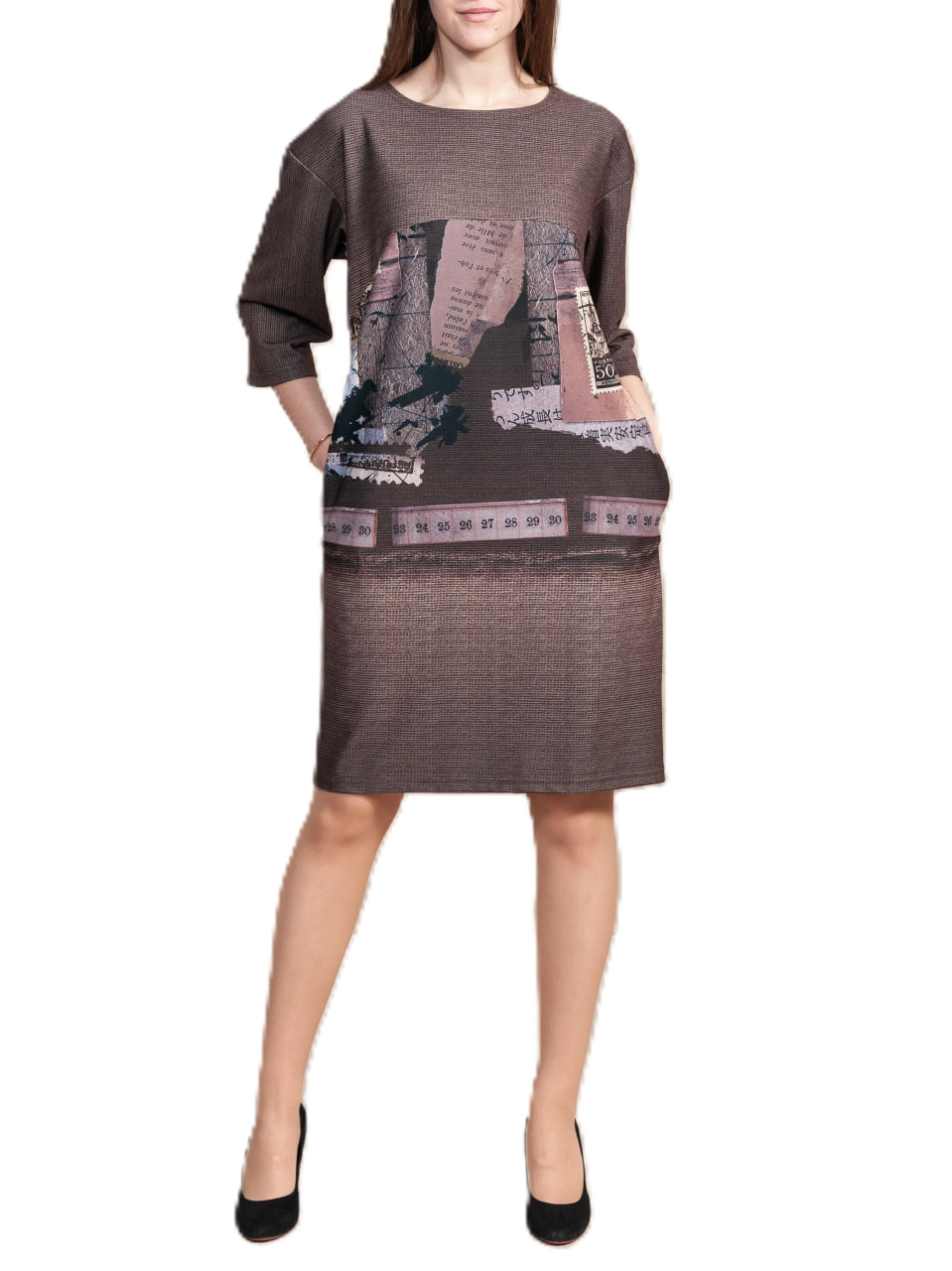 Фото Женская одежда, -Платья и сарафаны Трикотажное платье премиум качества MAX EXPROMT 46 размер