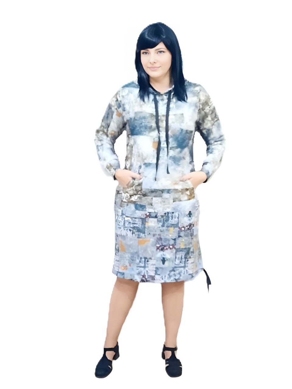 Фото Женская одежда, -Платья и сарафаны Трикотажное платье премиум качества MAX EXPROMT 48 размер                          