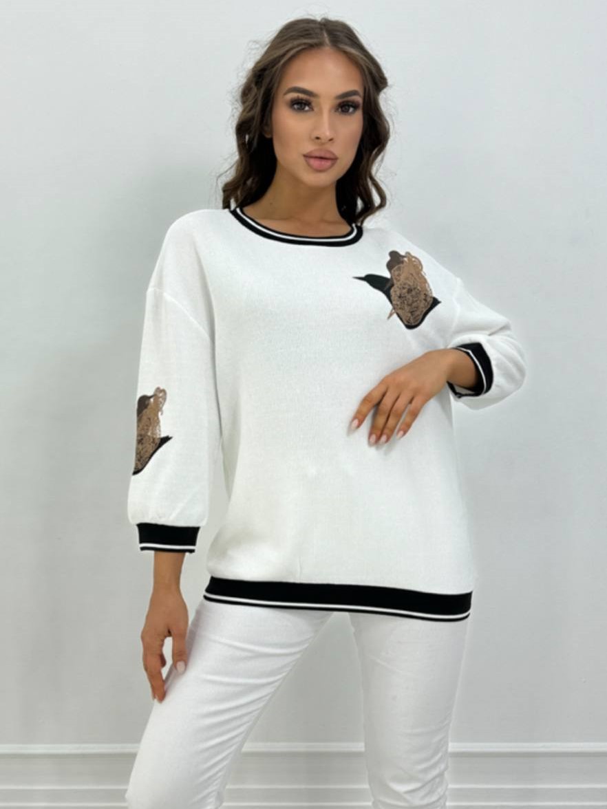 Фото Женская одежда, -Толстовки, худи, свитшоты Свитшот Gertie 6368 54 размер