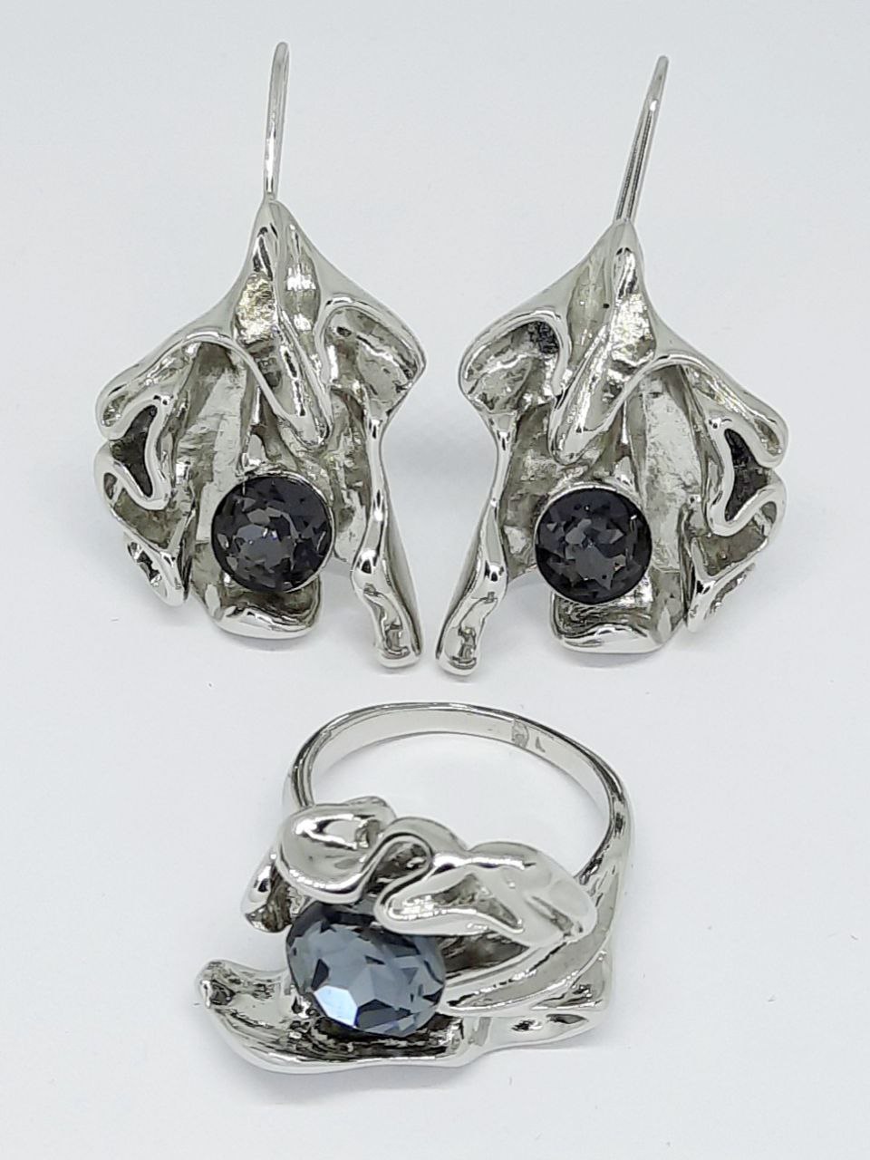 Фото Бижутерия, -Fason-бижутерия, --Серьги, --Кольца Набор Fashion-бижутерии ABELLA BRAND