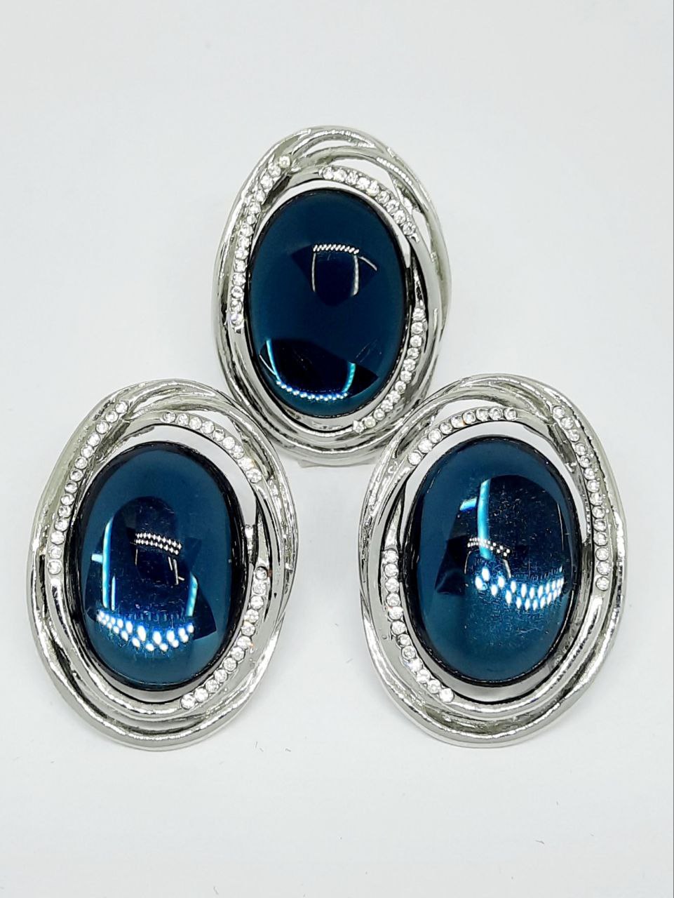 Фото Бижутерия, -Fason-бижутерия, --Серьги, --Кольца Набор Fashion-бижутерии ABELLA BRAND