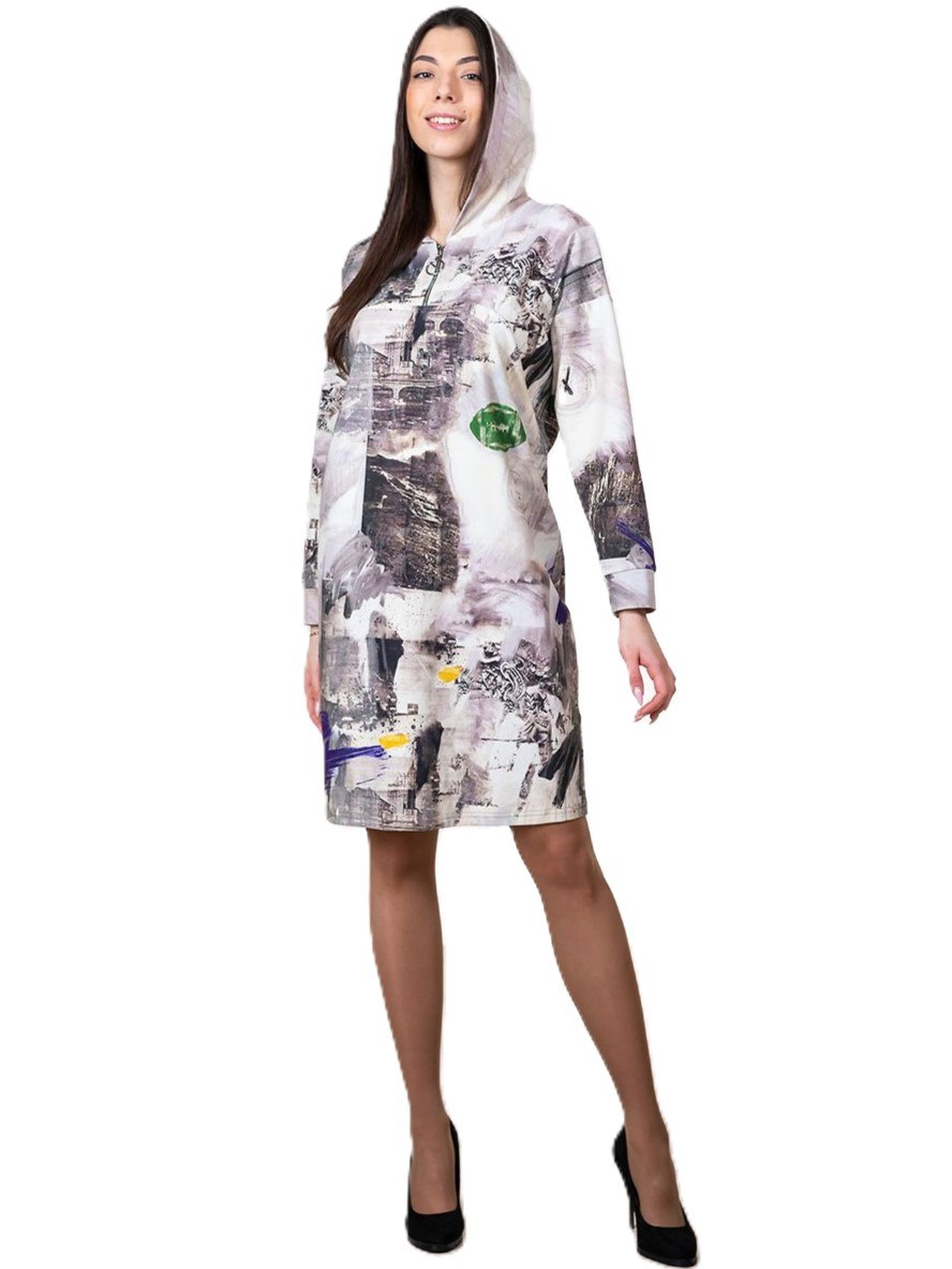 Фото Женская одежда, -Платья и сарафаны Трикотажное платье премиум качества MAX EXPROMT 46 размер    