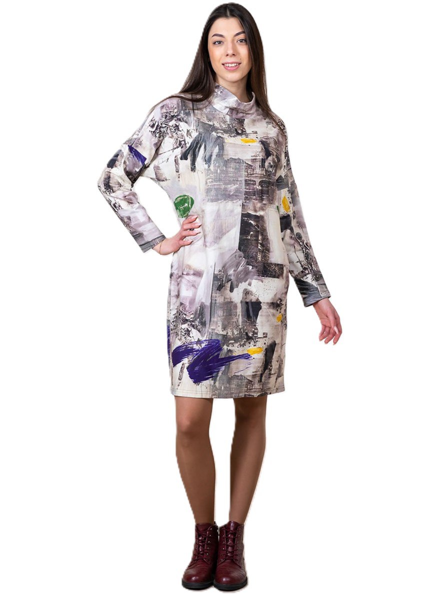 Фото Женская одежда, -Платья и сарафаны Трикотажное платье премиум качества MAX EXPROMT 46 размер   