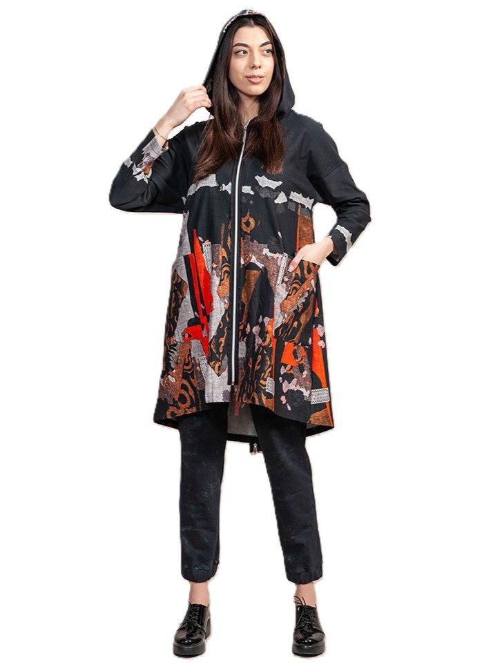 Фото Женская одежда, -Толстовки, худи, свитшоты Удлиненный кардиган MAX EXPROMT