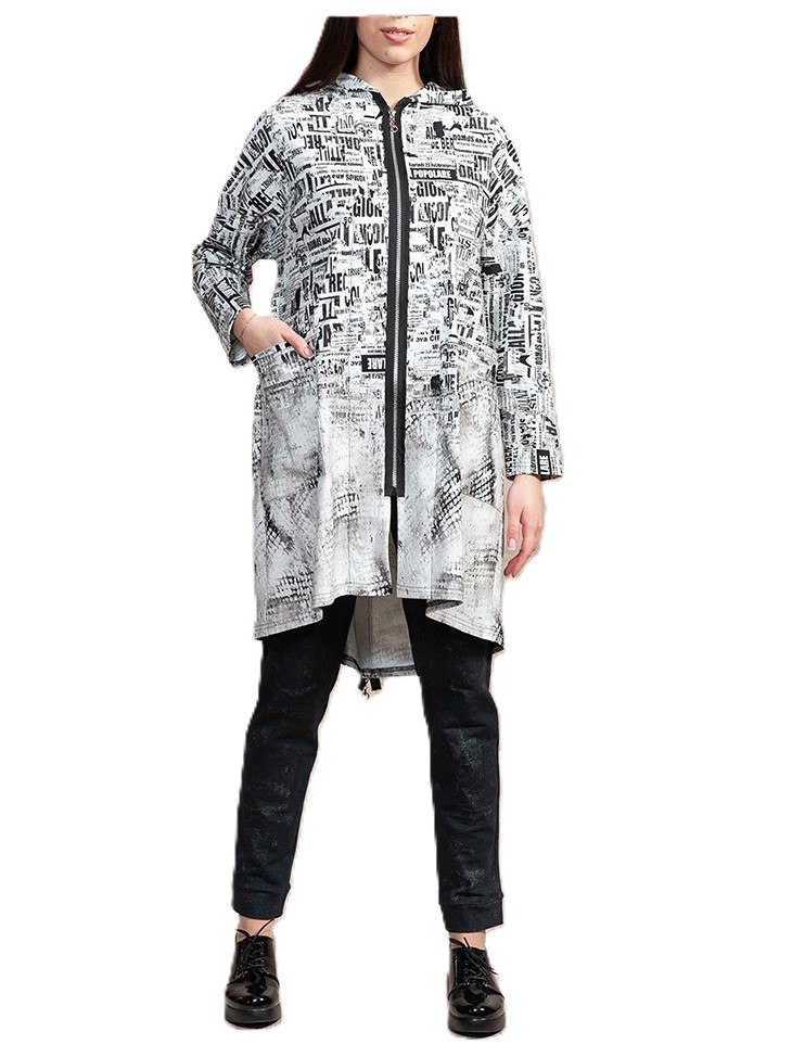 Фото Женская одежда, -Толстовки, худи, свитшоты Удлиненный кардиган MAX EXPROMT 52 размер 