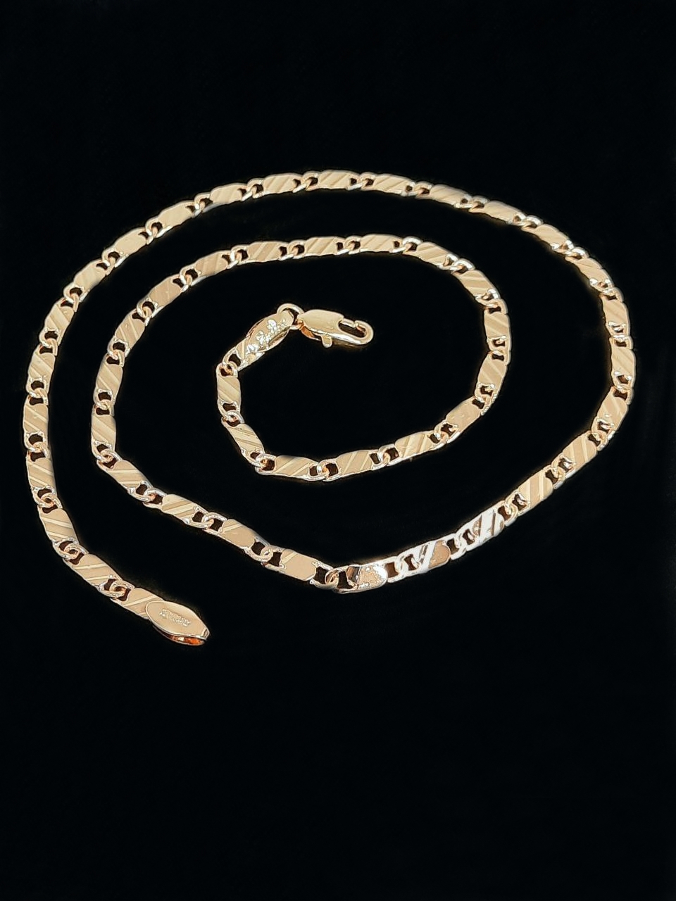 Фото -Ювелирная бижутерия, --Цепи Изящная цепочка с позолотой    