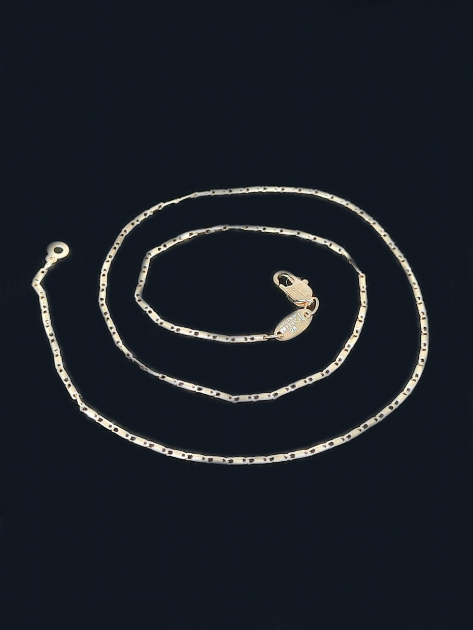 Фото -Ювелирная бижутерия, --Цепи Изящная цепочка с позолотой   