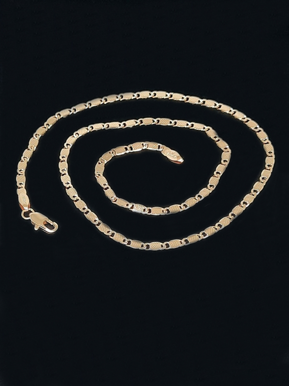 Фото -Ювелирная бижутерия, --Цепи Изящная цепочка с позолотой     