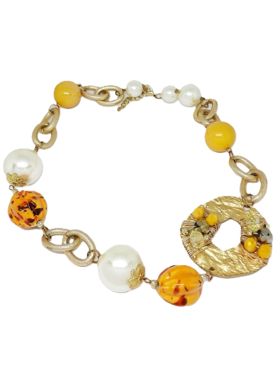 Фото -Подвески, бусы, цепи Бусы из искусственного жемчуга в стиле бохо