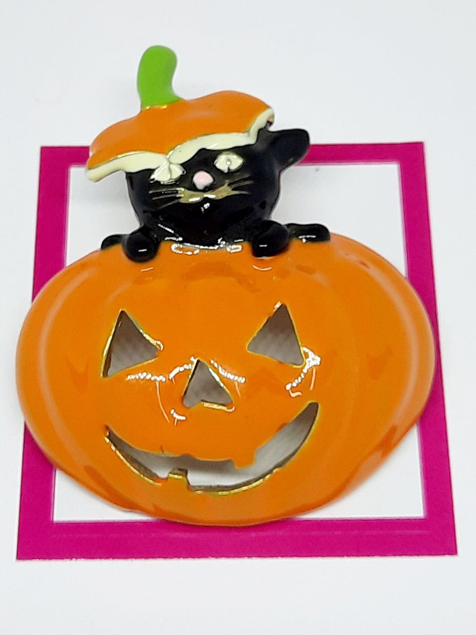 Фото -Броши Брошь Тыковка