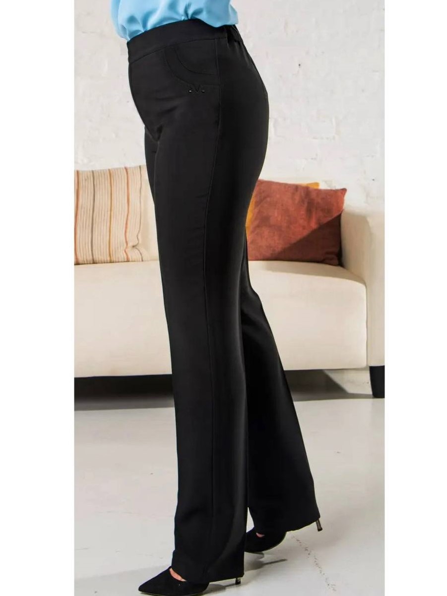 Фото -Брюки и джинсы Брюки Валерия модель 041 черные