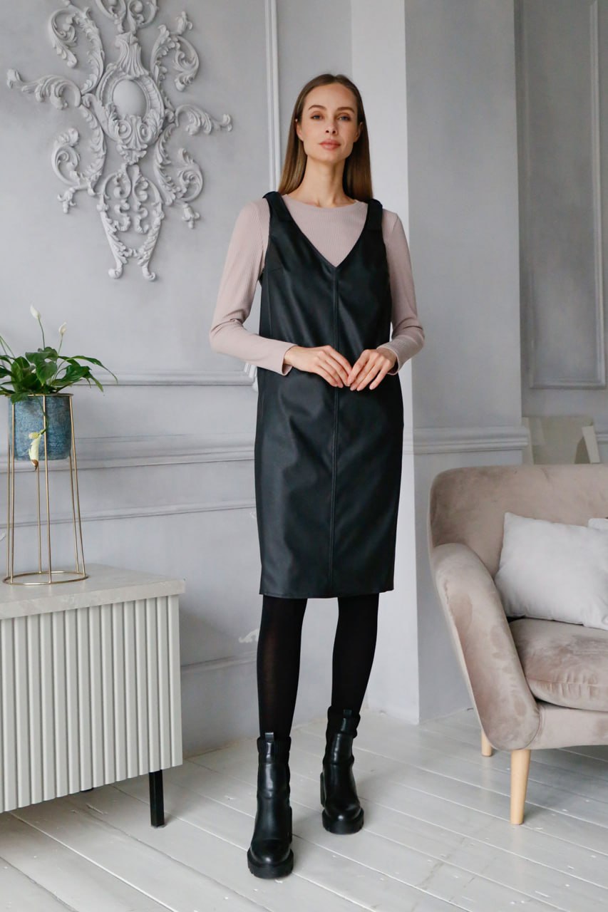 Фото Женская одежда, -Платья и сарафаны Сарафан MOCCO ITALY 50 размер