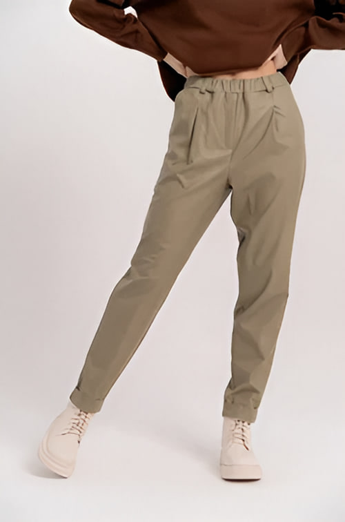 Фото -Брюки и джинсы Брюки женские LEOL' style из эко кожи 50 размер