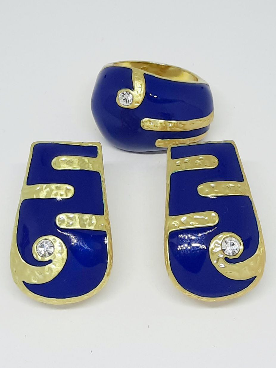 Фото Бижутерия, -Fason-бижутерия, --Серьги, --Кольца Набор Fashion-бижутерии ABELLA BRAND